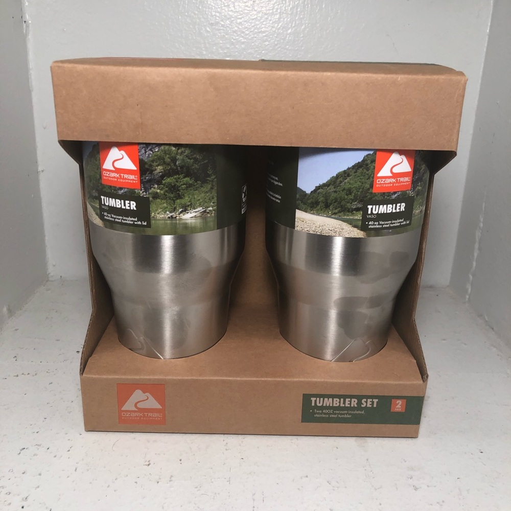 Ozark Trail Tumbler set 40oz  2 pack